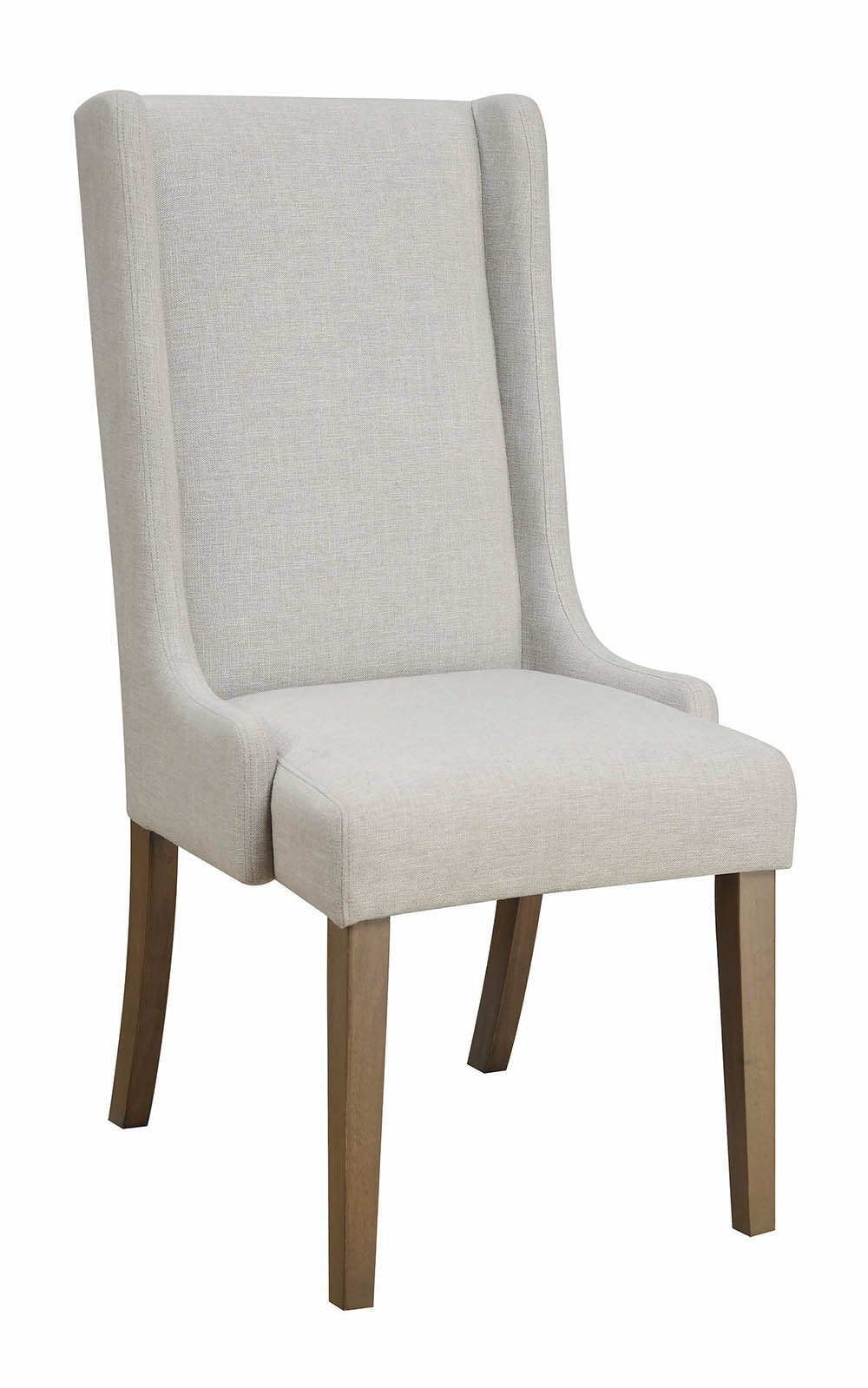 BABY WING BACK PARSON CHAIR, BEIGE, 19.50 X 25.00 X 39.50