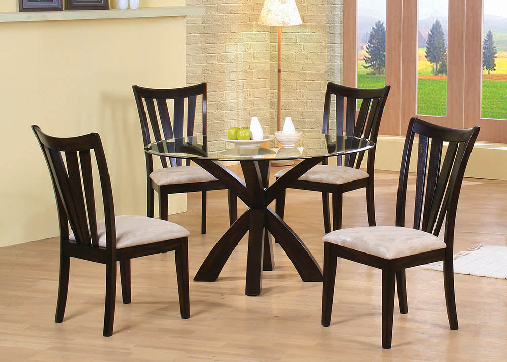 CROSS BAR DINING TBL, DEEP MERLOT