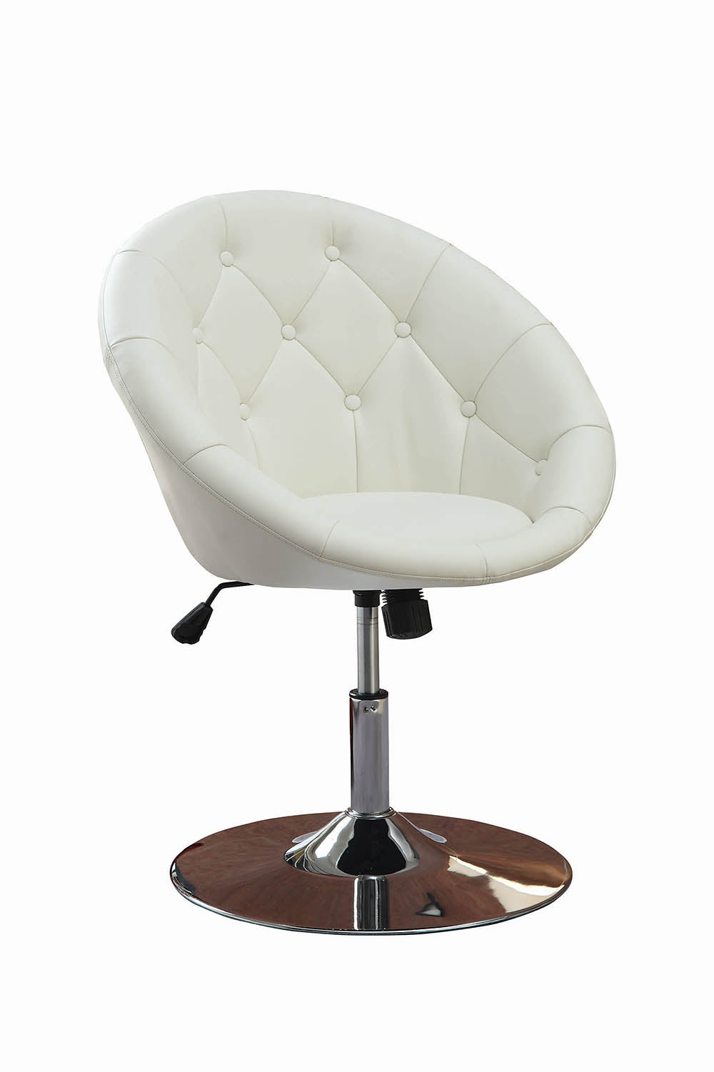 ACCENT CHAIR, WHT, 26.75