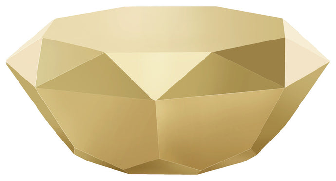 Gemma Gold Gold Coffee Table
