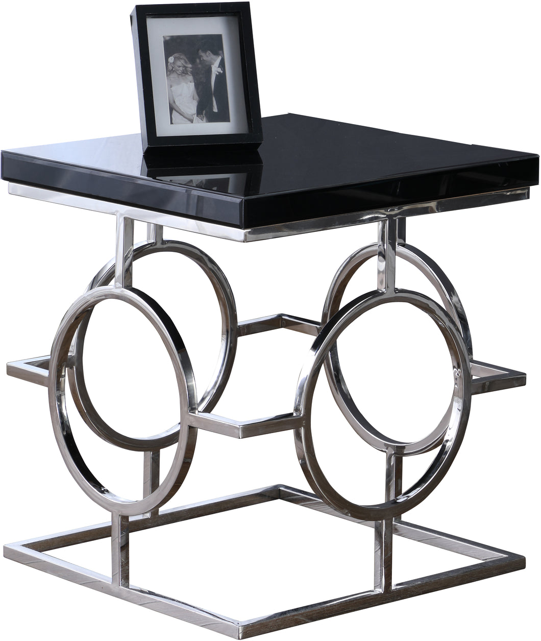 Brooke Chrome End Table