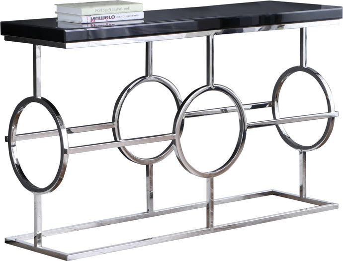 Brooke Chrome Console Table