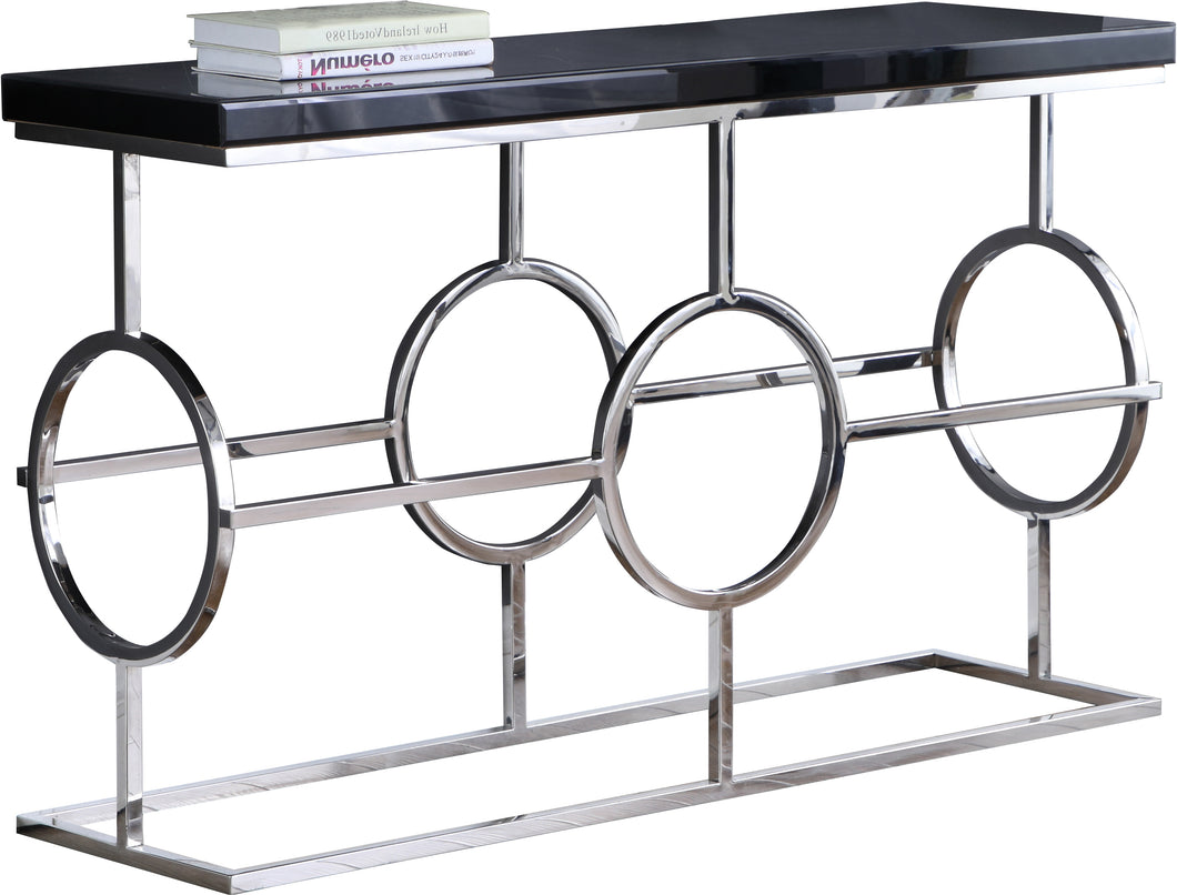 Brooke Chrome Console Table