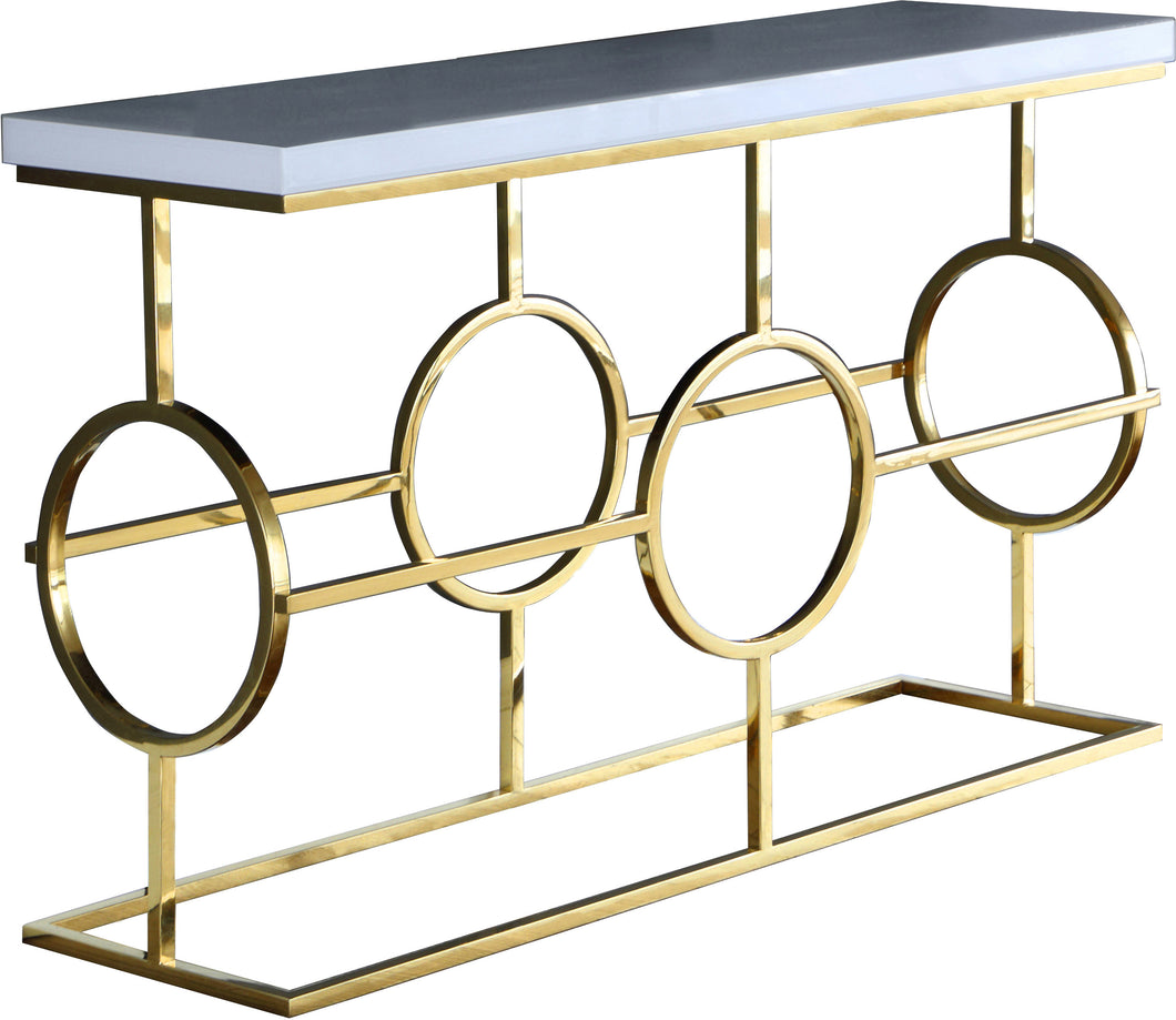 Brooke Gold Console Table