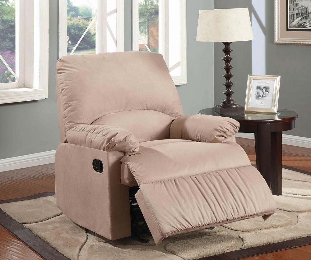 GLIDER RECLINER, TAN, 35.00 X 35.00 X 40.00''H