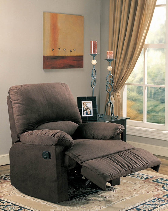 RECLINER, CHOCOLATE, 35.00 X 35.00 X 40.00''H