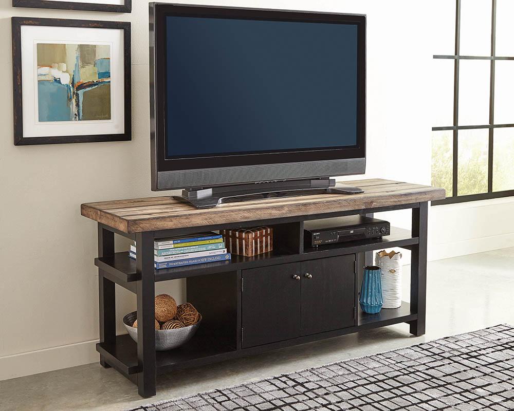 E.TABLE, NAOMI ASH/BLK SAND-OFF, 23.50X23.50X21.75