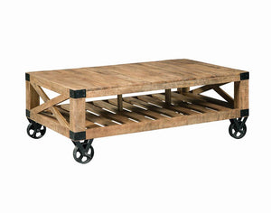 SOFA TBL, NTRL ROUGH MANGO, 55 X 18 X 30"H