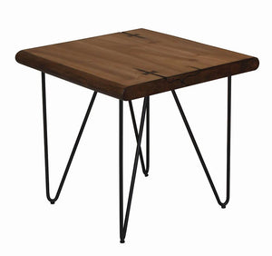 COF. TABLE, N.HONEY/GUNMETAL, 50.00 X 28.25 X 18.50"H