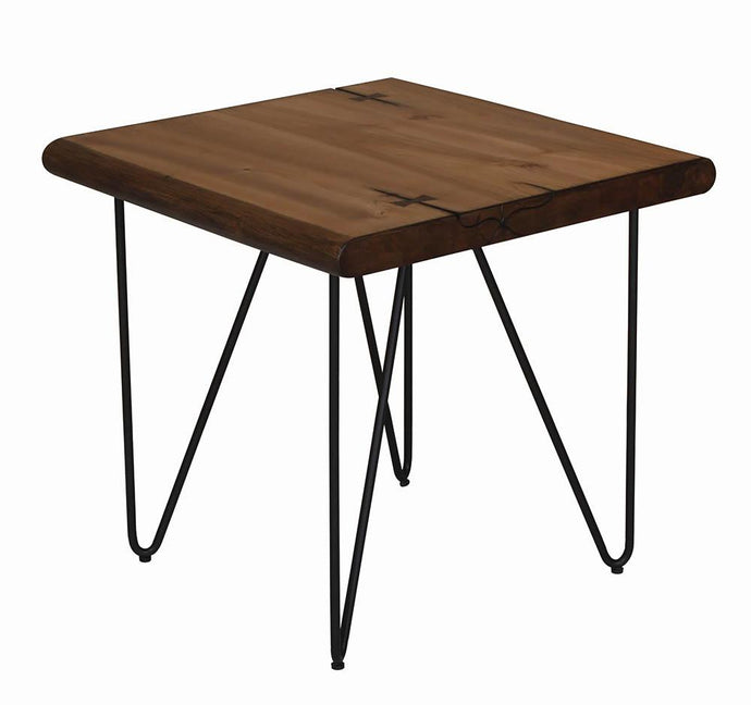 COF. TABLE, N.HONEY/GUNMETAL, 50.00 X 28.25 X 18.50