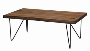 SOFA TABLE, N.HONEY/METAL, 48.00 X 18.00 X 30.00"H