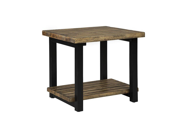 COF.TABLE, RUSTIC BRWN/ BLK, 42.25 X 24.00 X 18.00