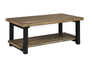 SOFA TABLE, RUSTIC BRWN/ BLK, 48.00 X 18.00 X 30.00"H