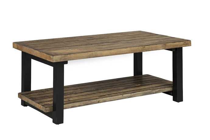 SOFA TABLE, RUSTIC BRWN/ BLK, 48.00 X 18.00 X 30.00