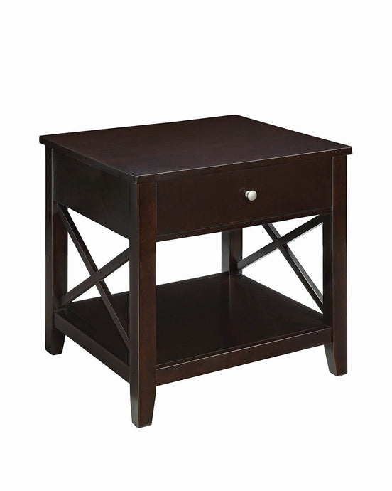 COFFEE TABLE, ESPRESSO, 48.00 X 23.75 X 20.00''H