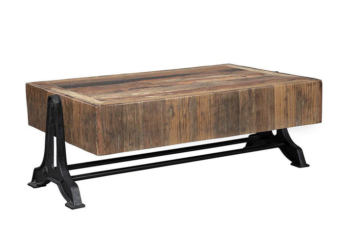 SOFA TABLE, NTRL/BLK, 52.00 X 16.00 X 30.00