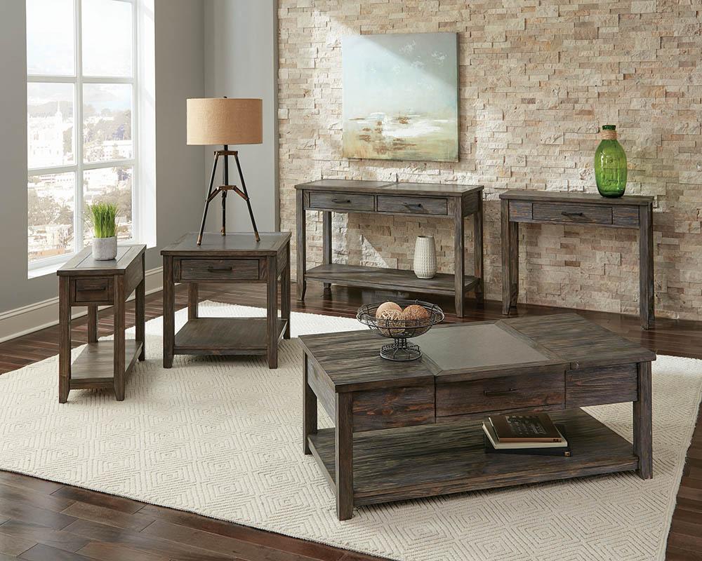 SOFA TABLE, NUTMEG, 48.00 X 18.00 X 30.00