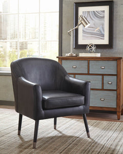 ACCENT CHAIR, BLUESTONE, 24.50 X 32.50 X 31.50"H