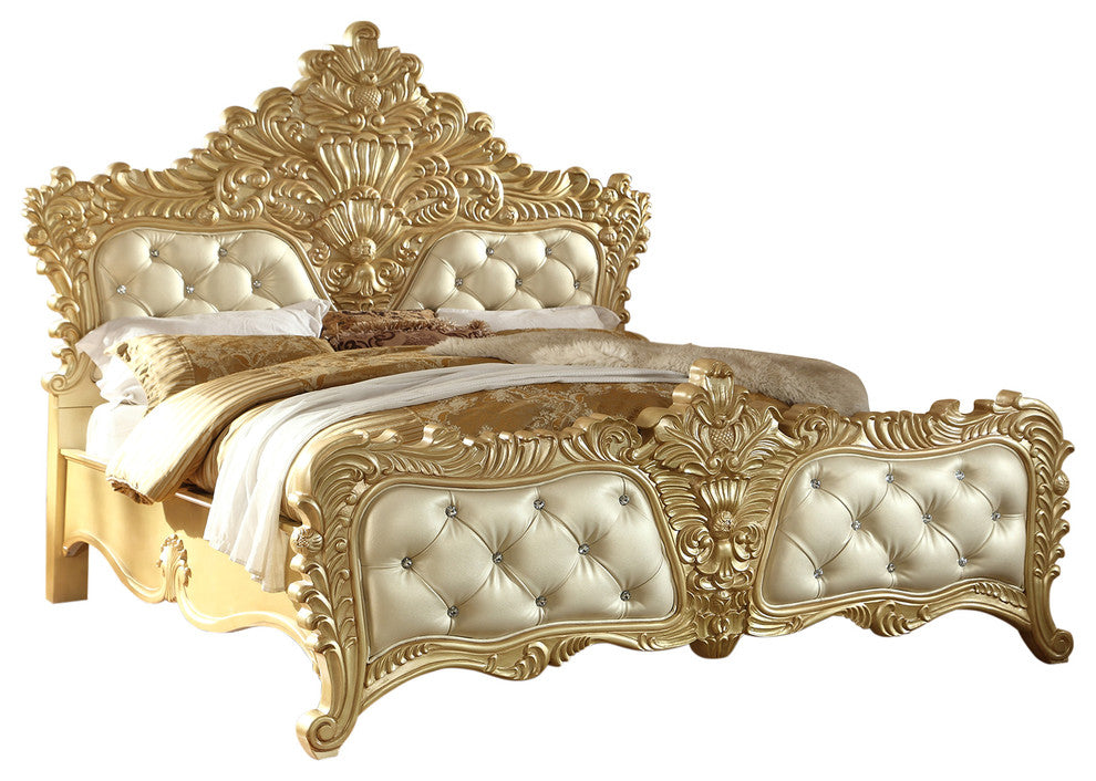 Zelda Gold King Bed