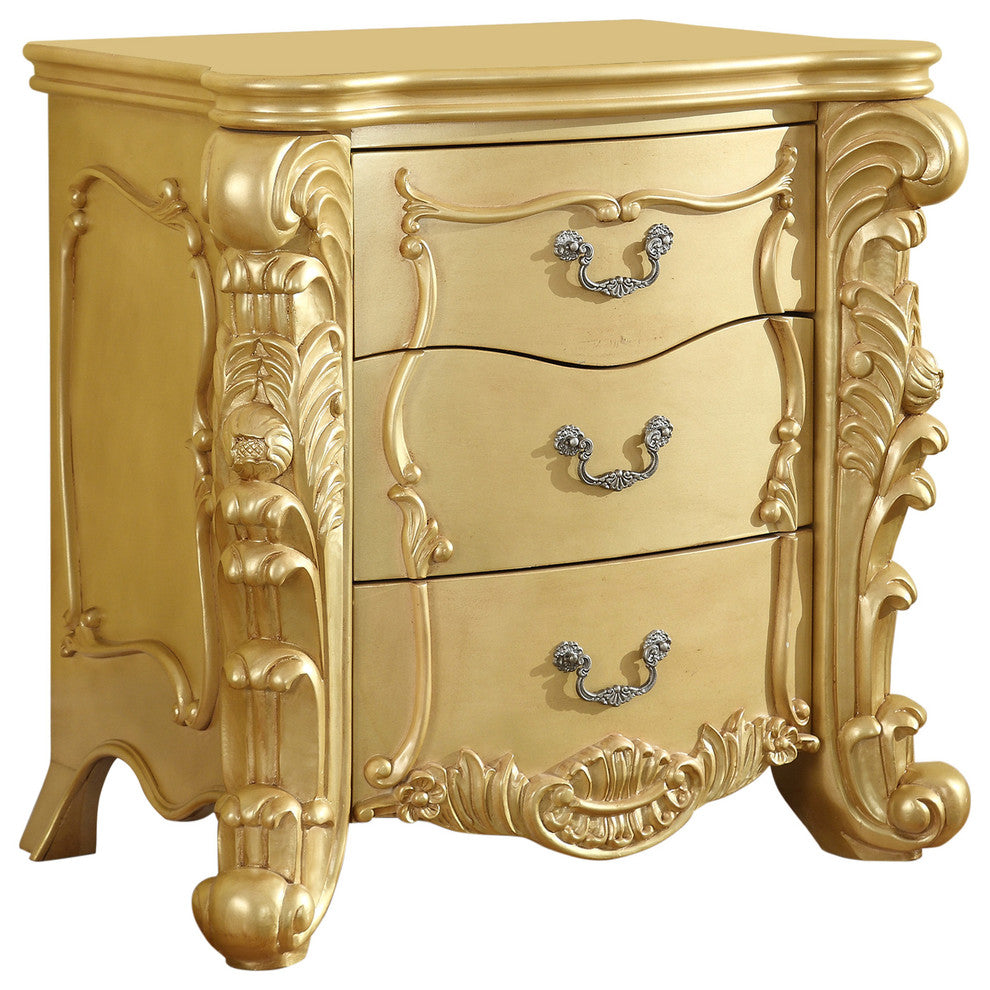 Zelda Gold Night Stand